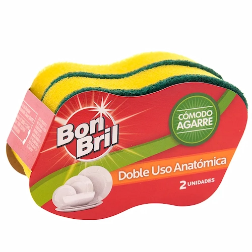 Bon Bril Esponja Doble Uso 2 Und