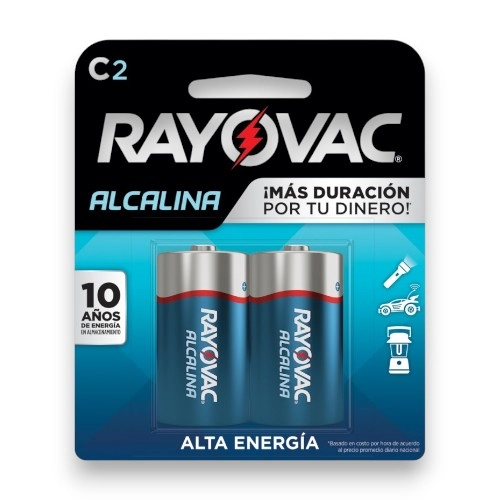 Rayovac Alcalina C2x2