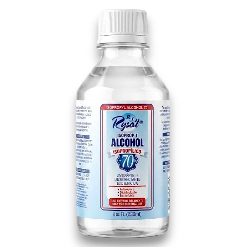 Rysell Alcohol Isopropilico 70% 8 Oz