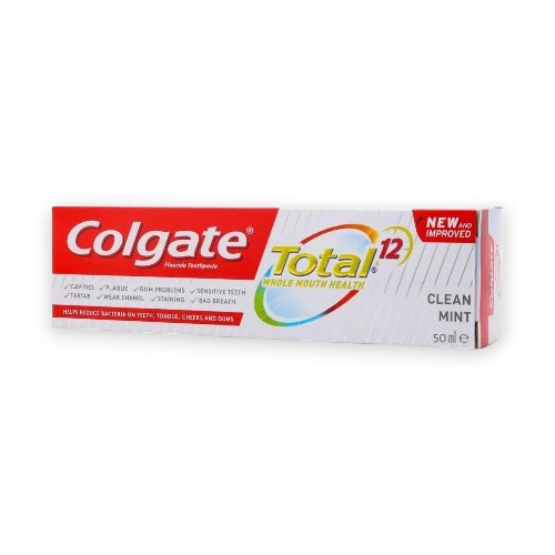 Colgate Core Colgate Total 12 Clean Mint 50 ML - Precio en RD | SupermercadosRD
