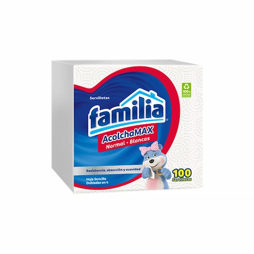 Familia Servilleta Acolchamax 100/1