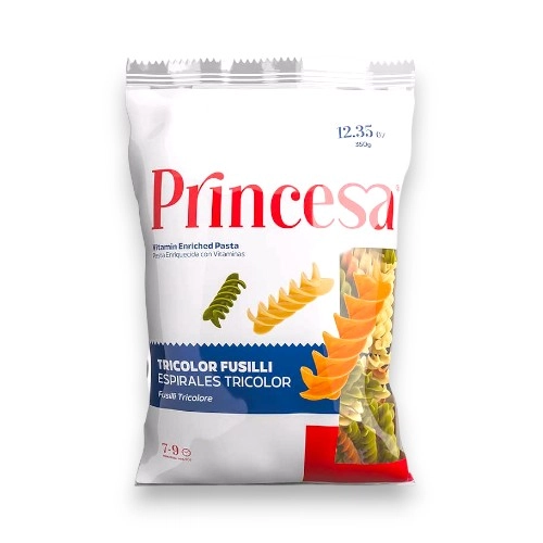 Princesa Espirales Tricolor 400Gr
