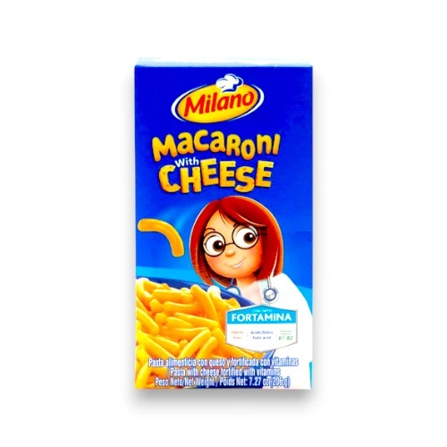 Milano Macarron Con Queso 206Gr
