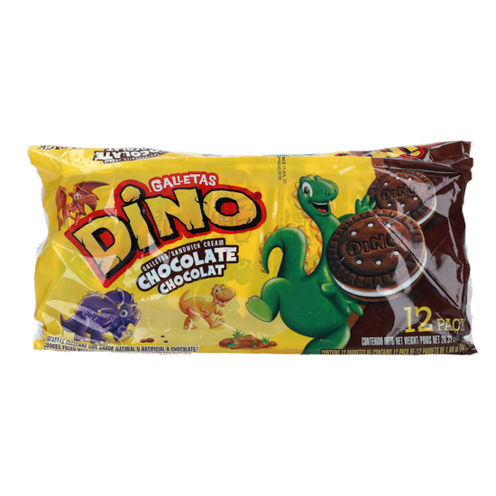 Dino Galletas Chocolate 12/1