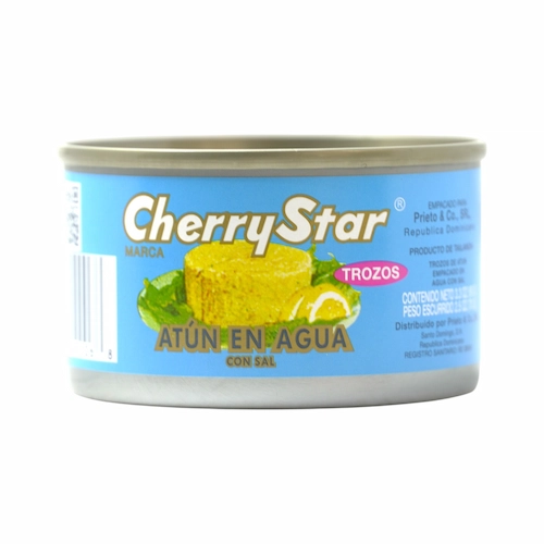 Cherry Star Atun Trozos En Agua 3.3 OZ