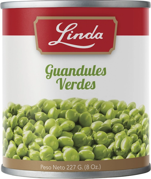 Linda Guandules Verdes 8Oz