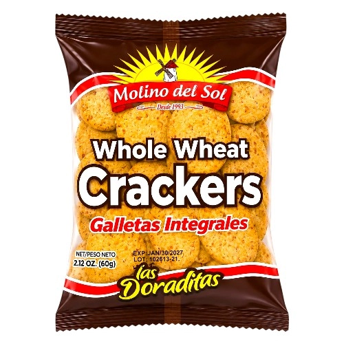 Molino del Sol Galleta Integral 60 Gr