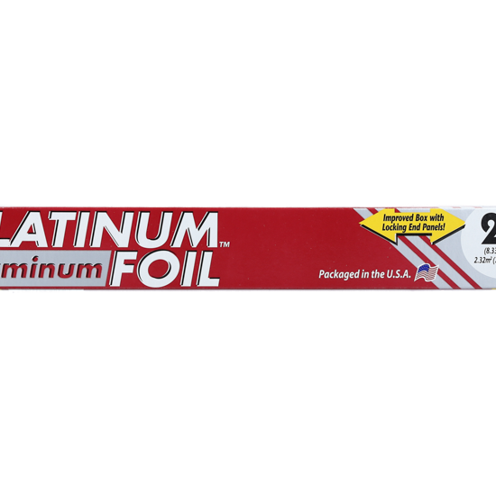 Platinum Alum Foil 25Ft
