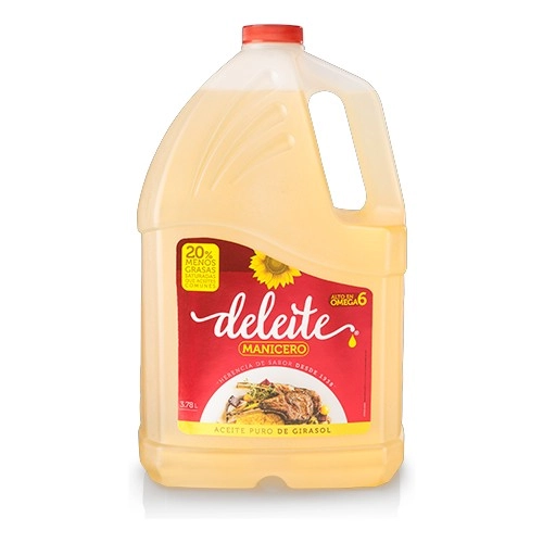 Deleite Aceite Manicero  3.78 Lt