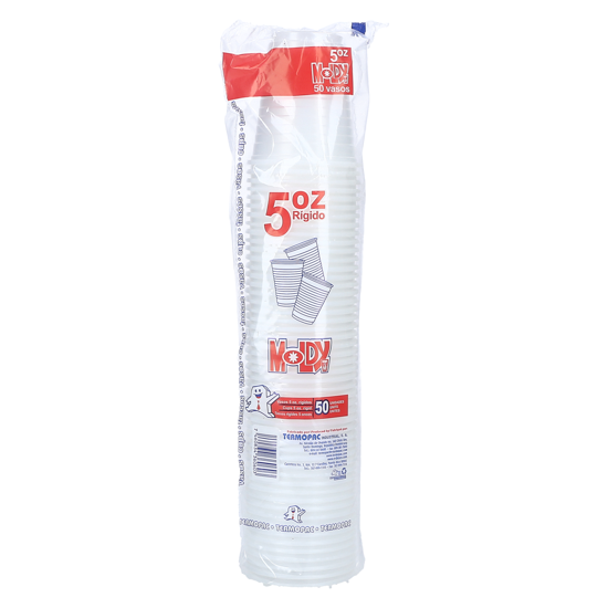 Termopac Vasos 5 Oz Plasticos 50/1