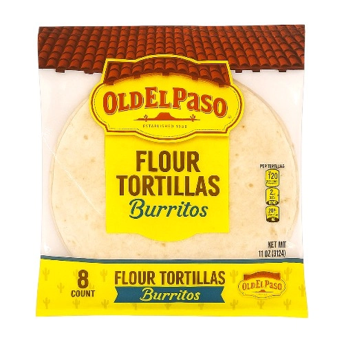 Old El Paso Tortillas Trigo P/ Burritos 8/1