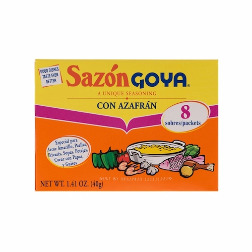 Goya Sazon Con Azafran 8/1