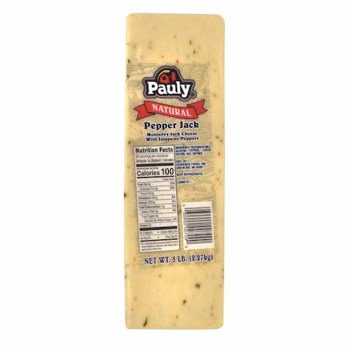 Pauly Queso Pepper Jack Lb