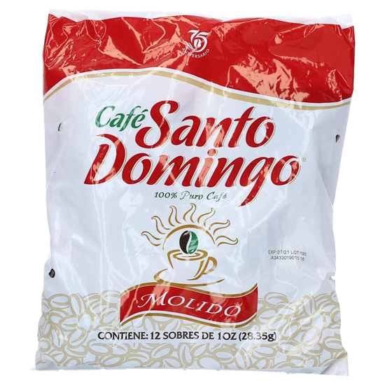 Santo Domingo Cafe 12/1 1Oz