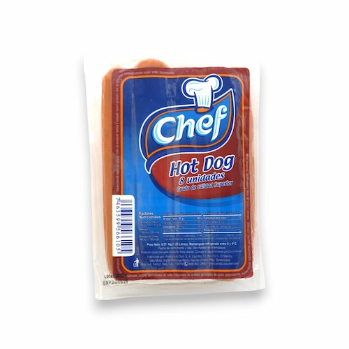 Chef Salchicha 8/1 Paq.