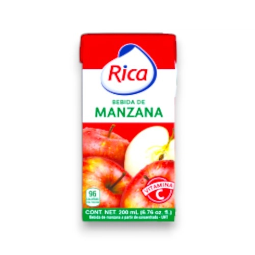 Rica Jugo Manzana 200 Ml