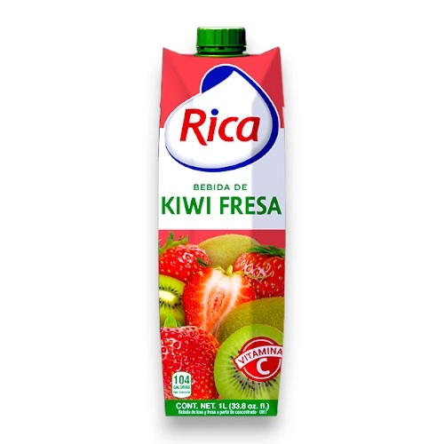 Rica De Kiwi Fresa 1 Lt