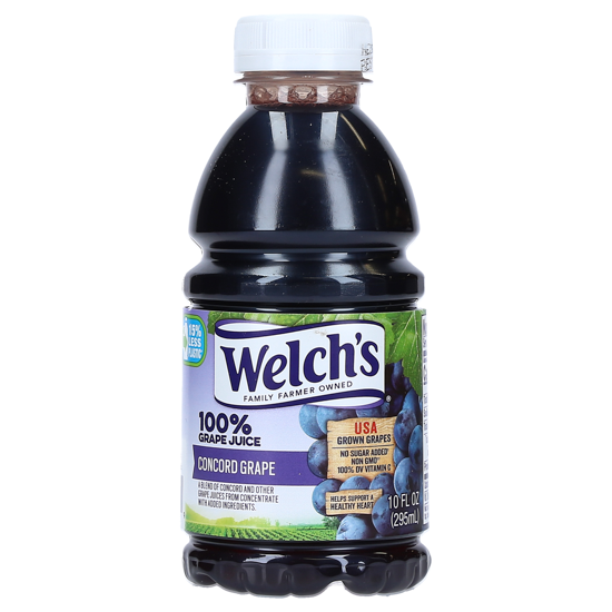 Welchs Jugo De Uva 100% 10 OZ