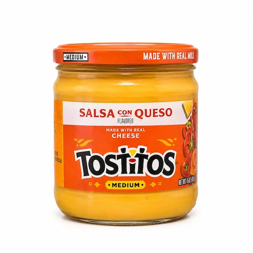 Tostitos Salsa Queso Medium 15 Oz