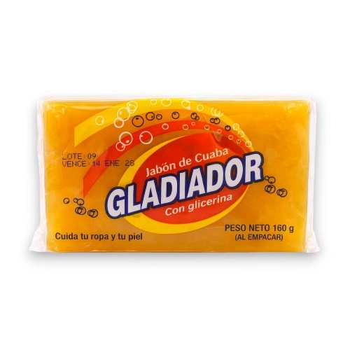 Gladiador Jabon de Cuaba Con Glicerina 160 Gr
