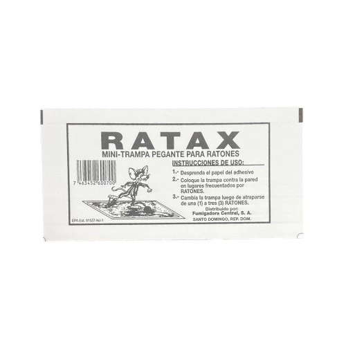 Ratax Mini Trampa Pegante Para Ratones