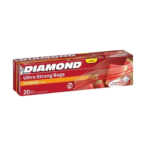 Diamond Ultra Strong Bags Large 20/1