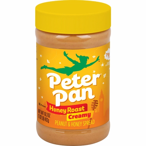 Mantequilla De Mani Peter Pan Honey Creamy 16 OZ