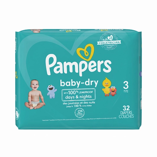 Pampers Baby Dry S3 32 UN