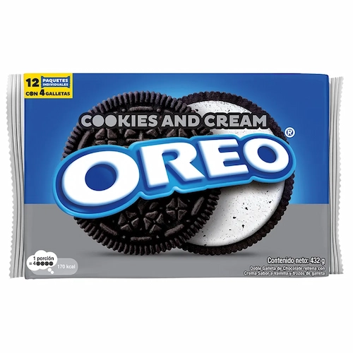 Oreo Galletas Cookie And Cream 12 Und