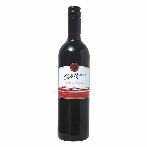 Carlo Rossi Vino Fruty Red 750 Ml
