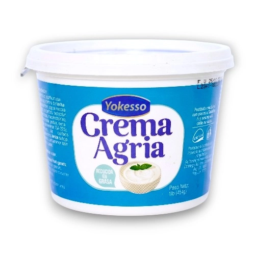 Yokesso Crema Agria 1 Lb