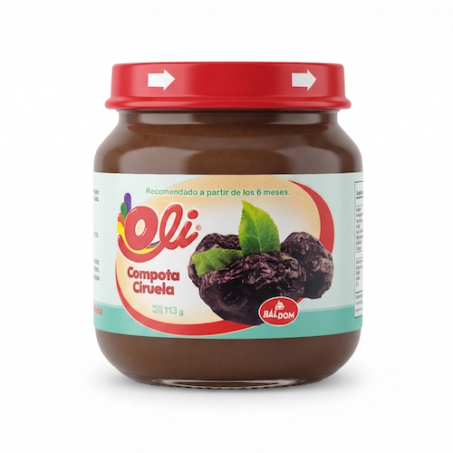 Oli Compota Ciruela Cristal 113 Gr