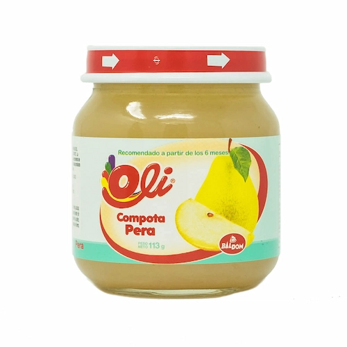 Oli Compota Pera Cristal 113 Gr