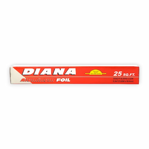 Diana De Papel Aluminio 25 Ft