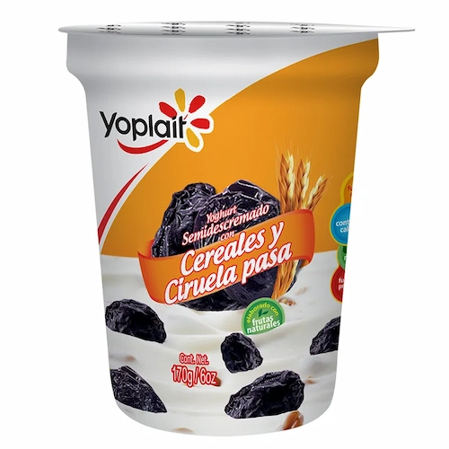 Yoplait Yogurt Cereales y Ciruela Pasa 170 GR