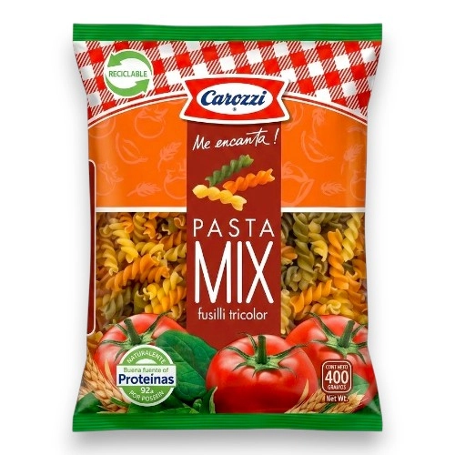 Carozzi Farfalle Tricolor 400 Gr