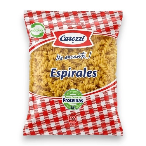 Carozzi Espirales 400 Gr