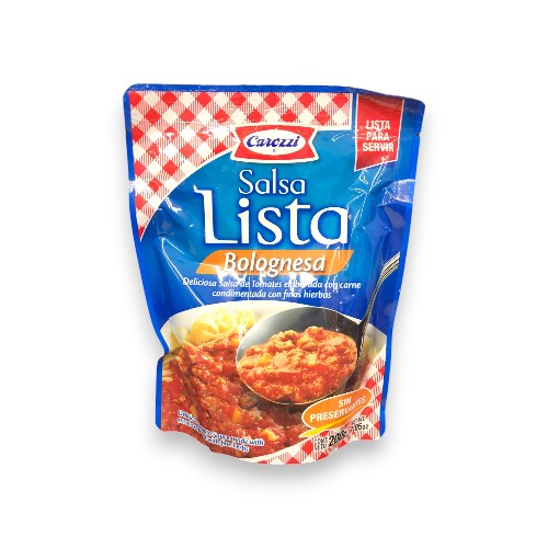 Carozzi Salsa Lista Boloñesa 200 Gr