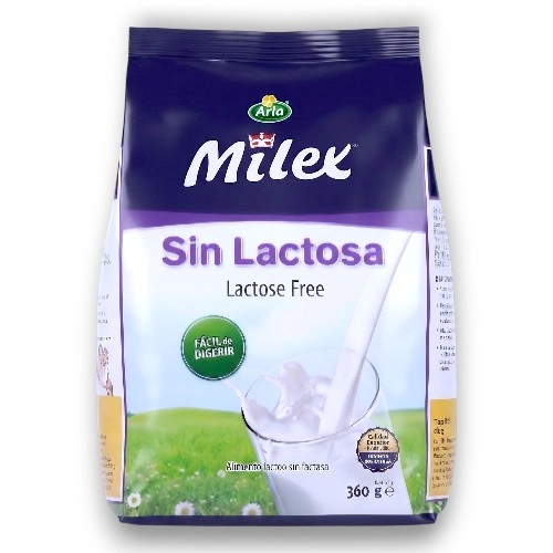 Milex Leche Sin Lactosa Funda 360Gr