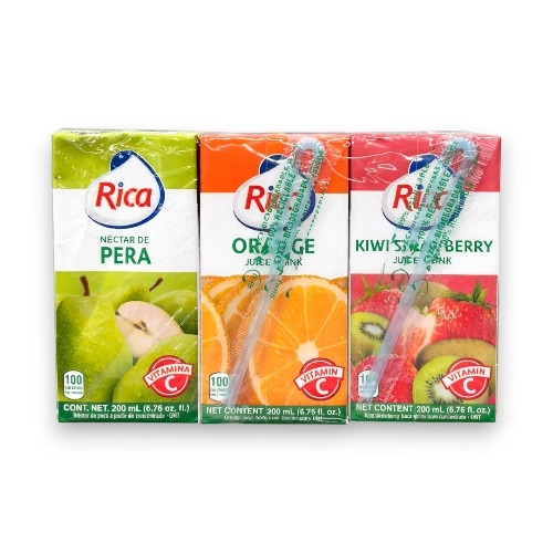Rica Jugo 6 Pack 200 Ml