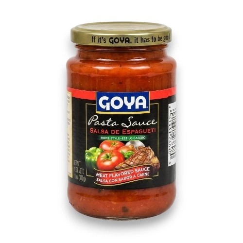 Goya Salsa De Espaguetti Sabor a Carne 12 Oz