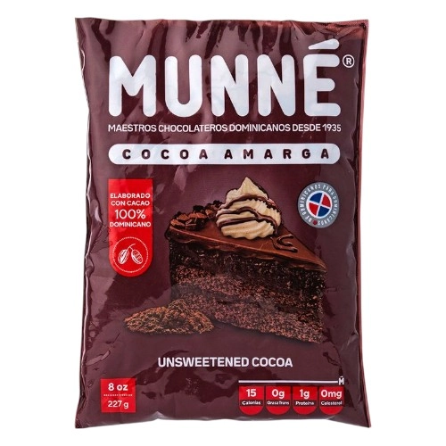 Munne Cocoa Amarga Funda 8 Oz