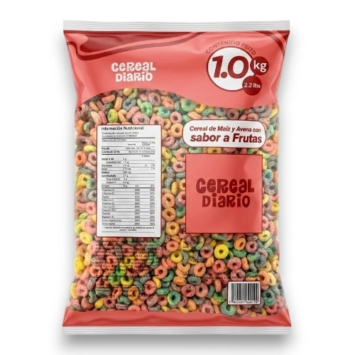 Cereal Diario Aros de Frutas 1Kg