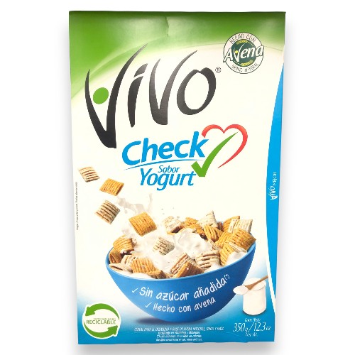 Vivo Cereal Check Yogurt 350 Gr