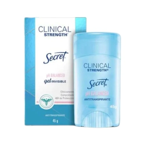 Secret Clinical Strength Gel pH Balanced 45 Gr