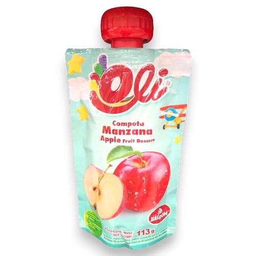 Oli Compota Manzana Flex 113 Gr