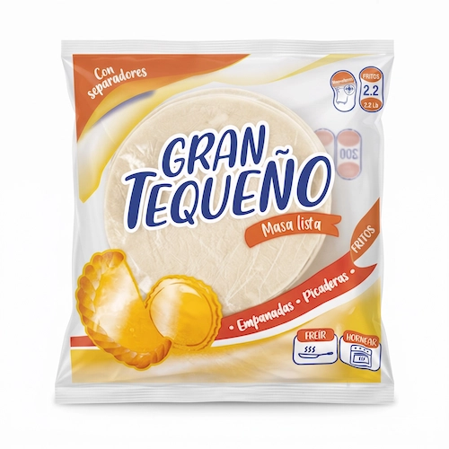 Gran Tequeño Masa P/ Empanadas Grande 2.2Lb