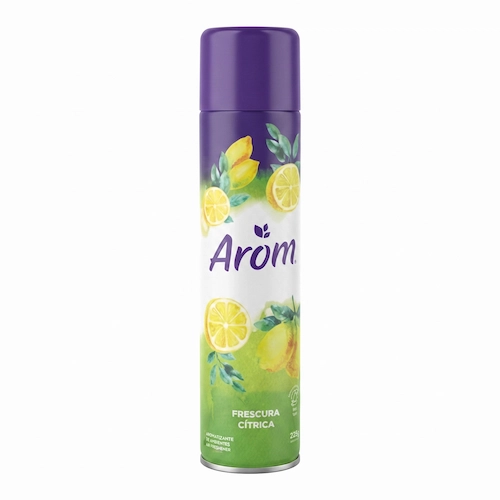 Arom Ambientador Frescura Citrica 225 GR