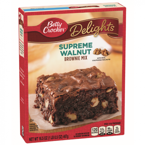 Betty Crocker Walnut Supreme Brownie Mix 16.5 Oz