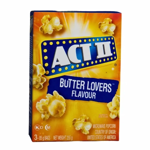 Palomitas ACT II Extra Mantequilla 3 Pack 255 GR